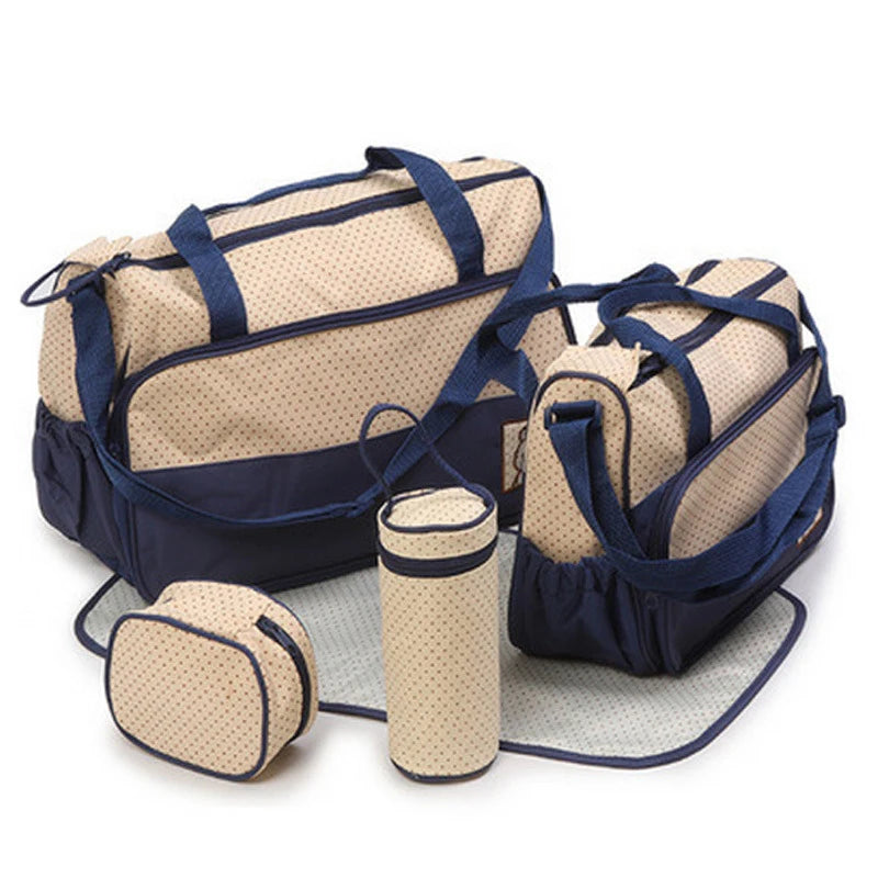 Multi-Function Mom Travel Bag (5PCS)