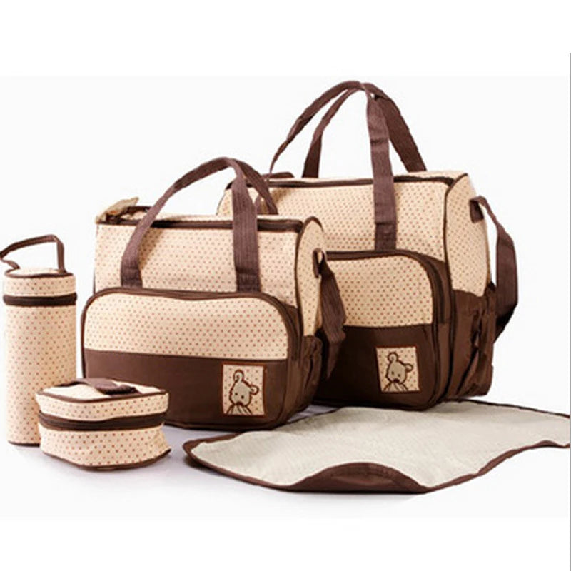 Multi-Function Mom Travel Bag (5PCS)