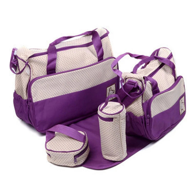 Multi-Function Mom Travel Bag (5PCS)