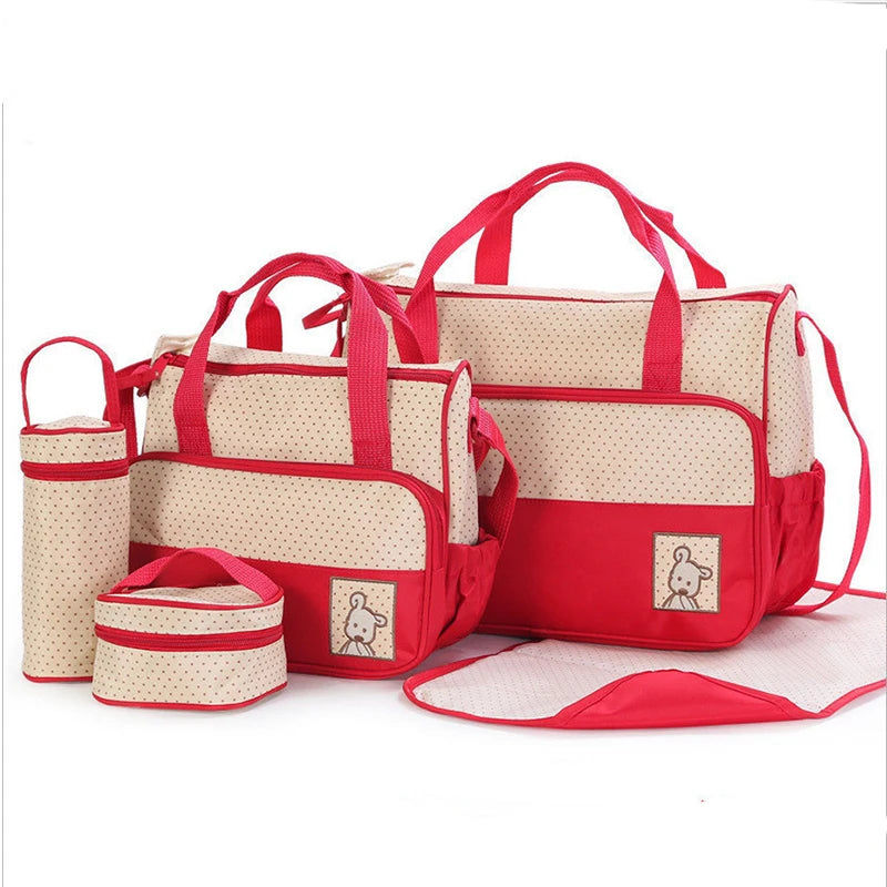 Multi-Function Mom Travel Bag (5PCS)