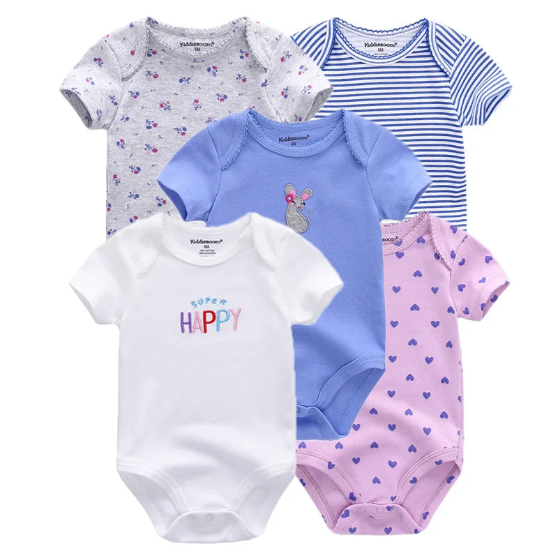 Cartoon Kids Jumpsuit Set (5PCS)