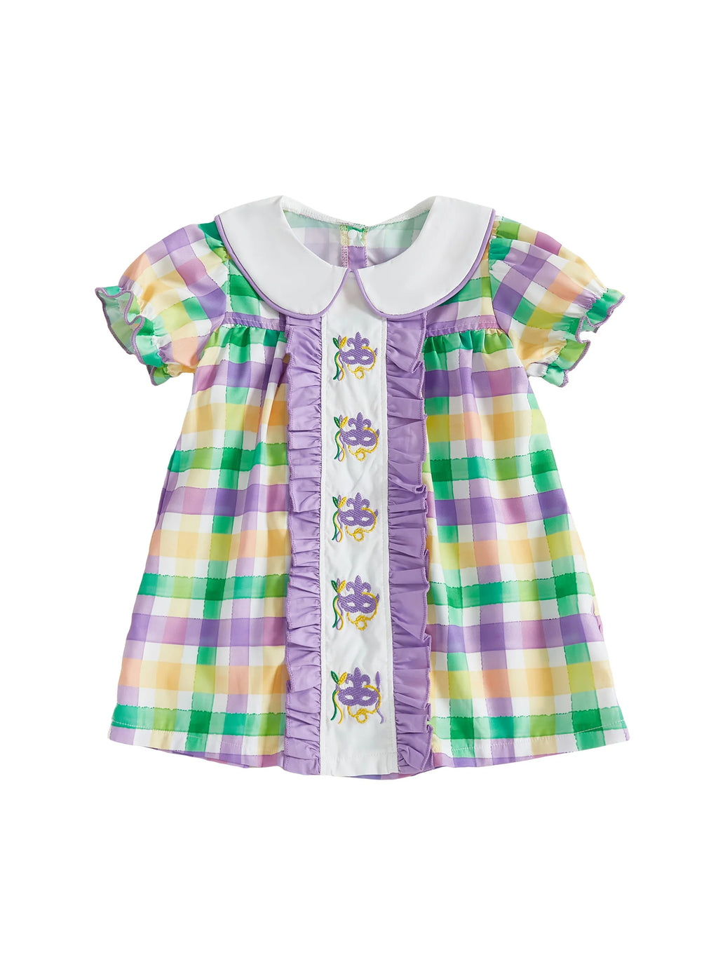 Plaid Carnival Baby Dress