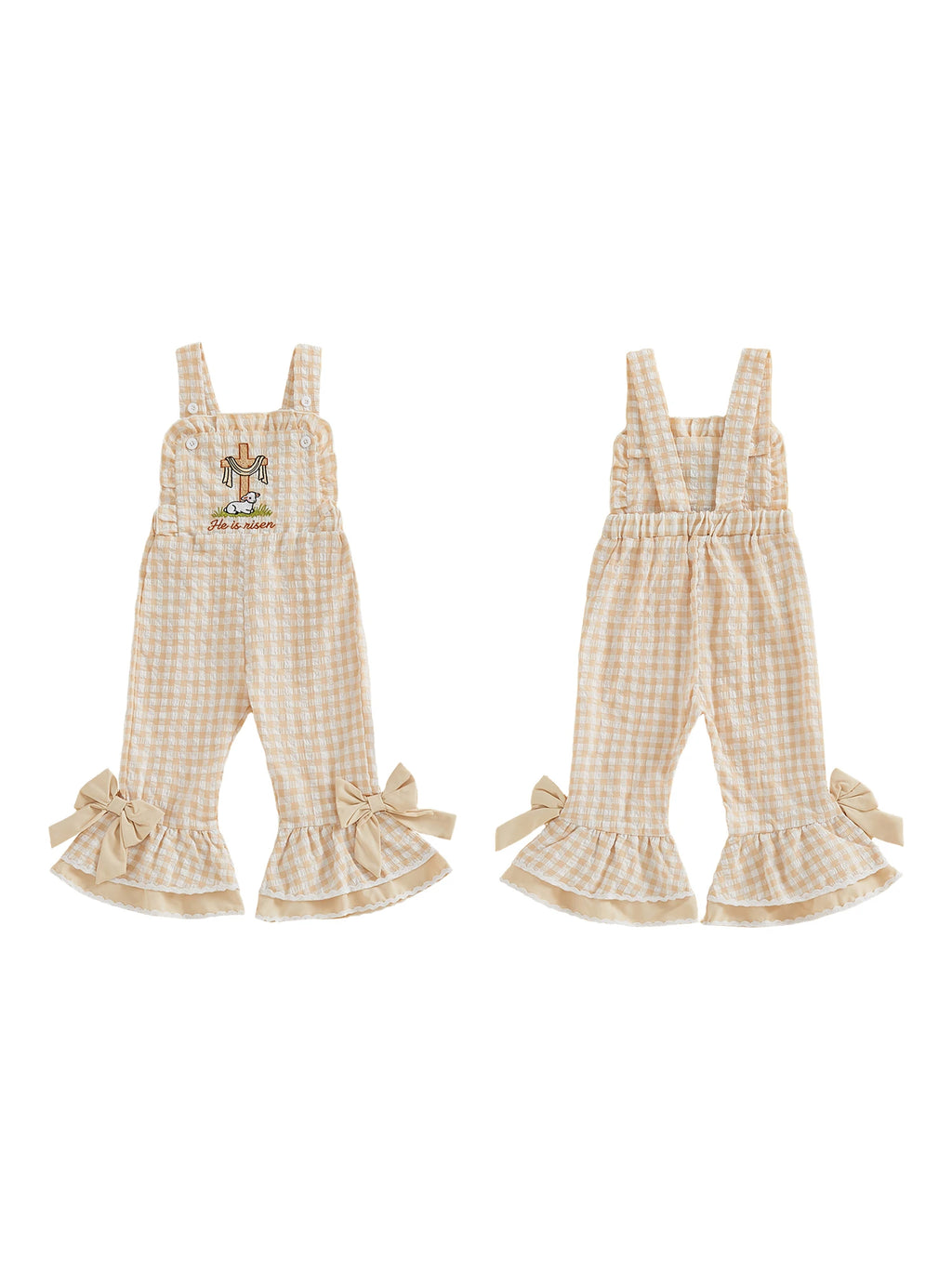 Floral Ruffle Romper w/ Headband