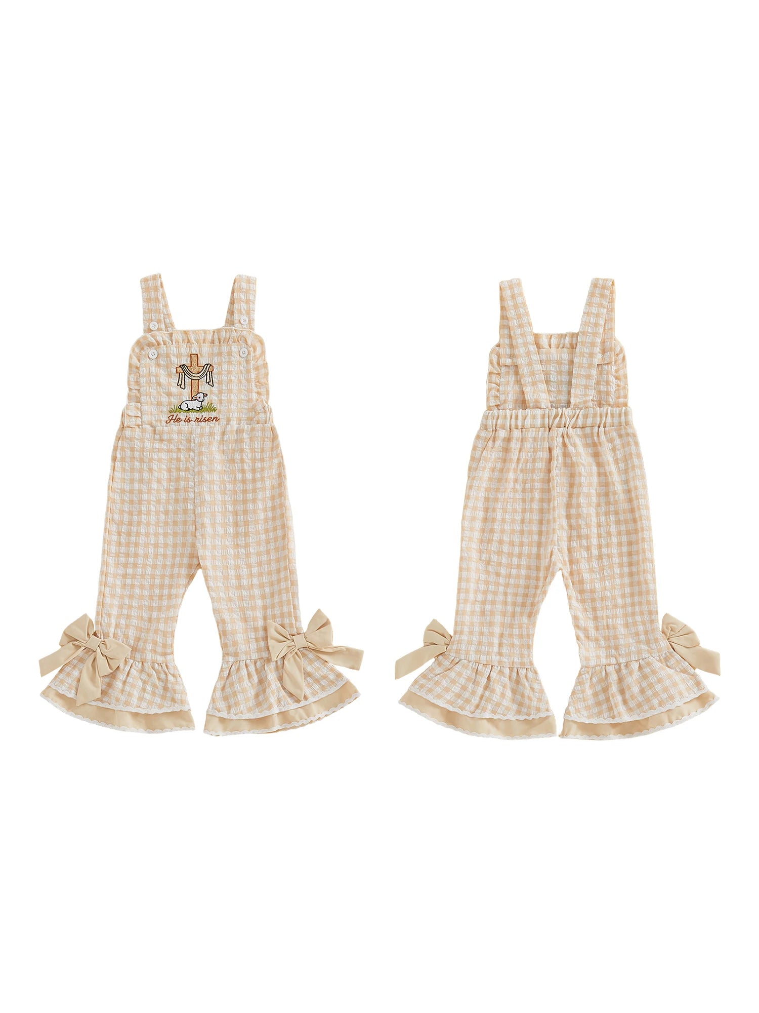 Floral Ruffle Romper w/ Headband