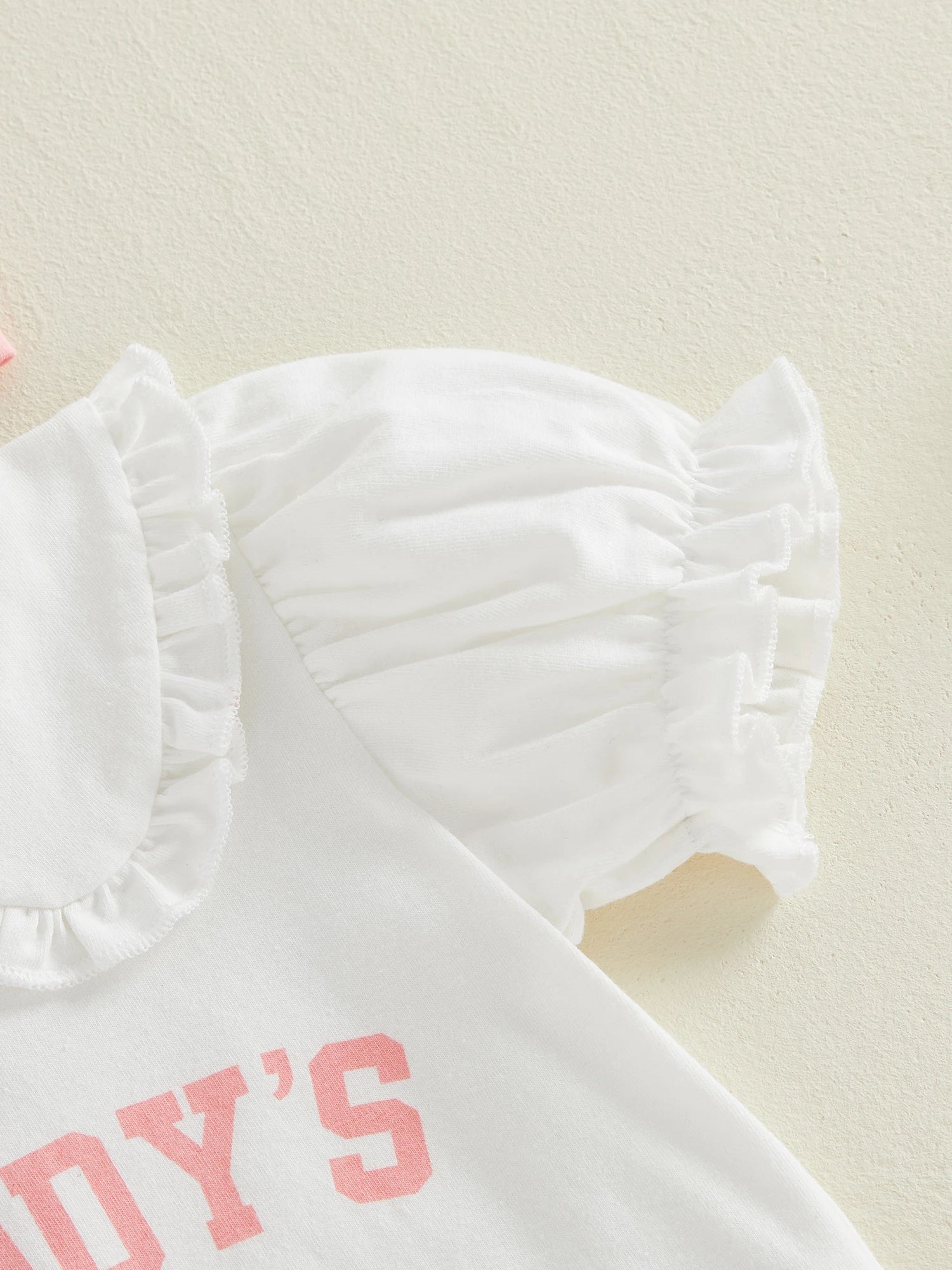Baby Girls Cute Outfits Short Sleeve Doll Collar Romper Tutu Skirt Headband Socks Infant 4 Piece Sets 2026 Summer