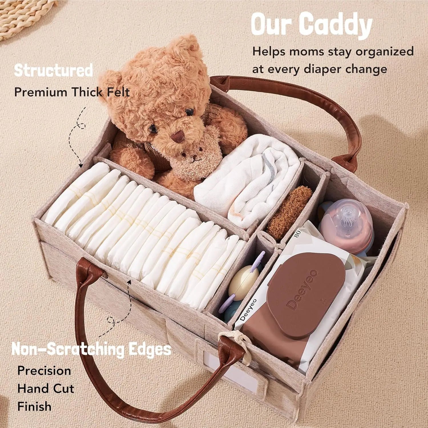 Nursery Storage Organizer Basket