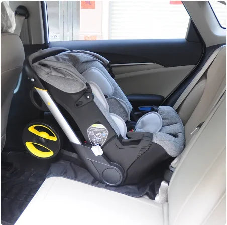 Baby Stroller 4 in 1 With Car Seat Baby Bassinet High Landscope Folding Baby Carriage Prams For Newborns Cart 3 in 1