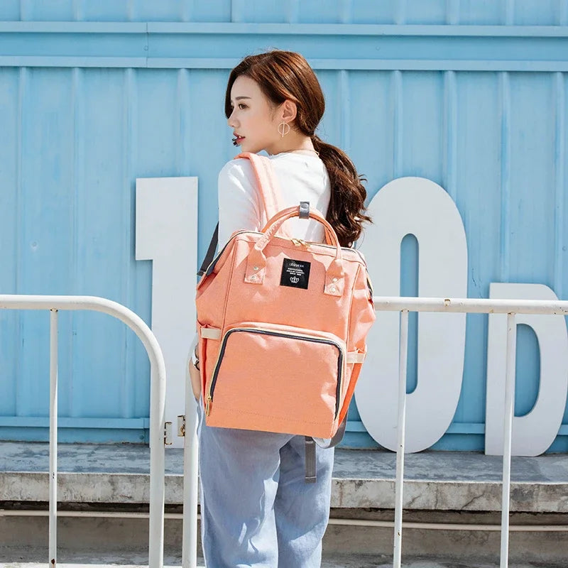 Large Capacity Diaper Backpack