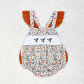 Wholesale Baby Girl Newborn Birthday Balloons Romper Bubble Embroidery Pink Plaid Bows Jumpsuit Kids Toddler Summer Clothes