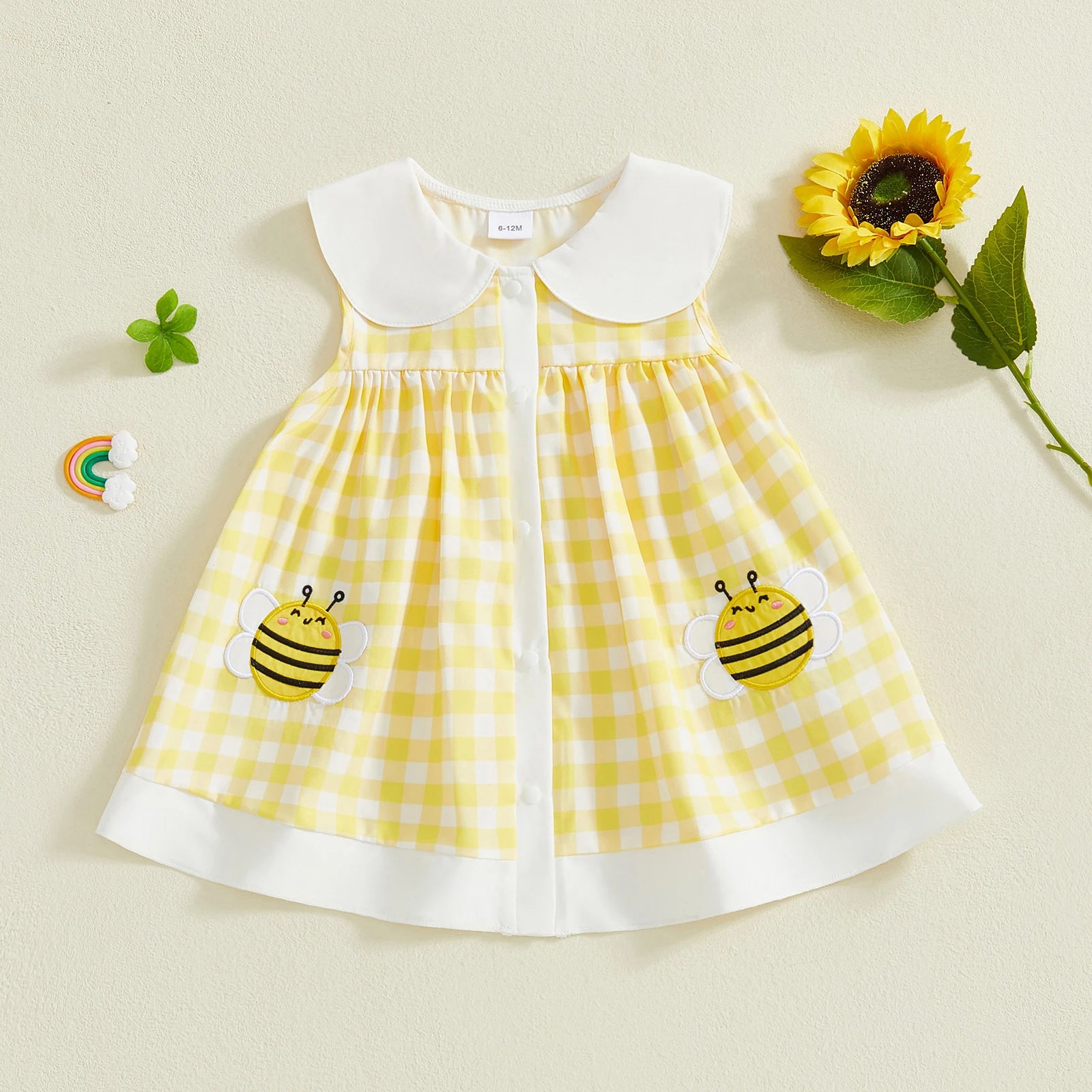 Floral Ruffle Baby Dress