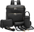 Leather Diaper Backpack