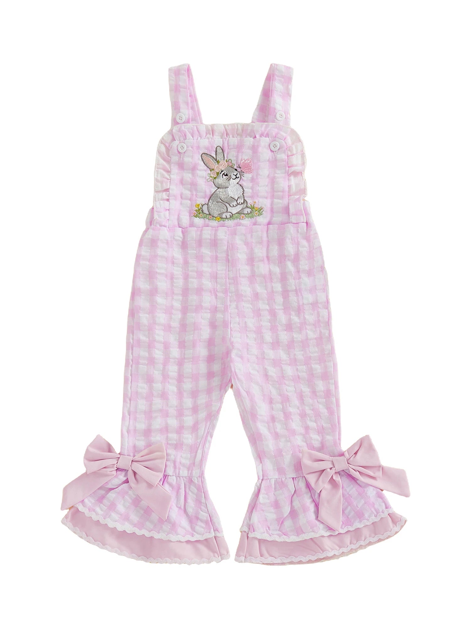Floral Ruffle Romper w/ Headband