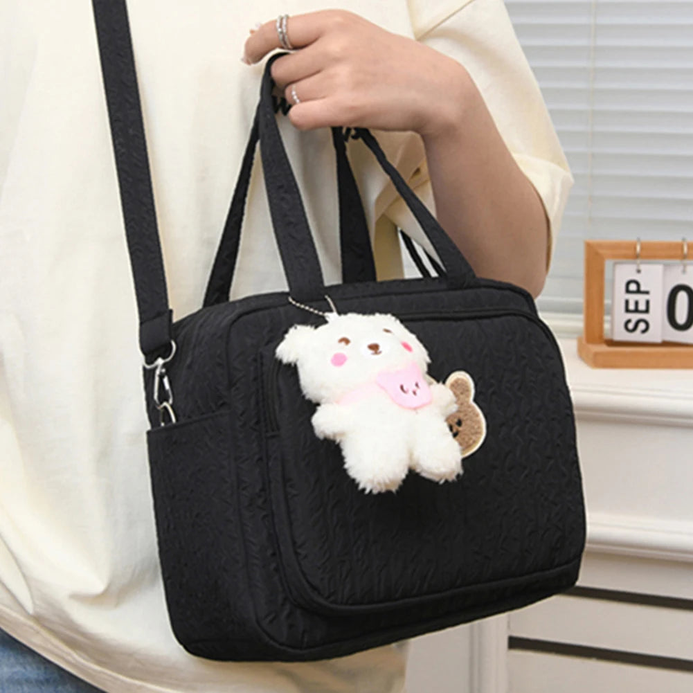 Diaper Maternal Bag Cute Cartoon with Pendant Mommy Stroller Nappy Bag Multi-function Large Capacity Nylon Organizer Travel Bag