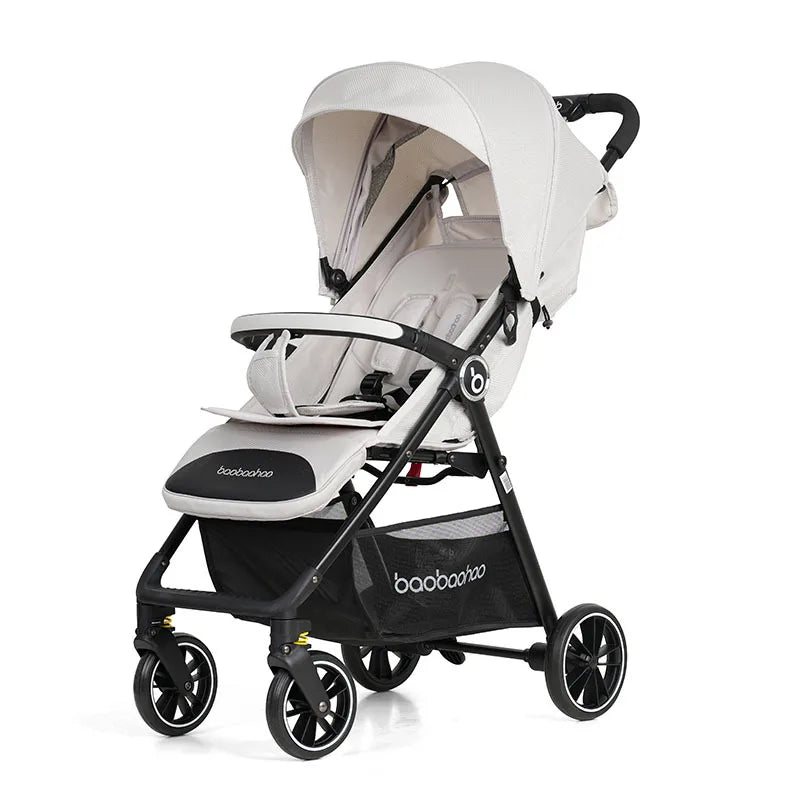 A5 High View Baby Stroller Lightweight Foldable Baby Stroller Can Sit or Lie Portable Pocket Baby Stroller