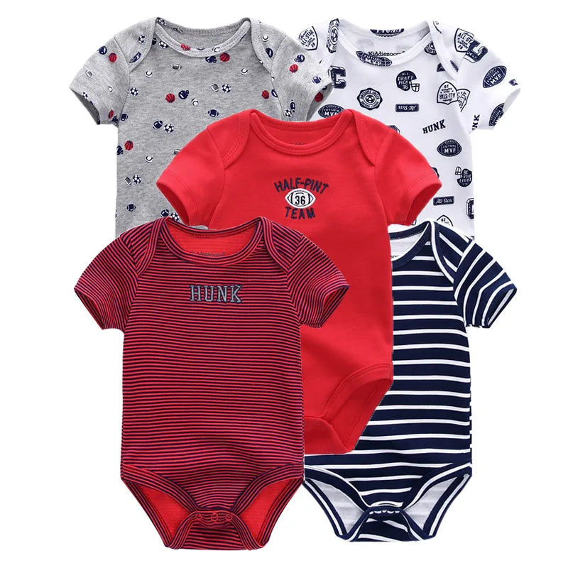 Cartoon Kids Jumpsuit Set (5PCS)