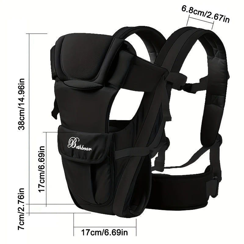 4-in-1 Baby Carrier Backpack