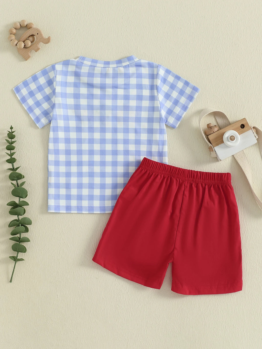 Farm Animal Baby Outfit Set