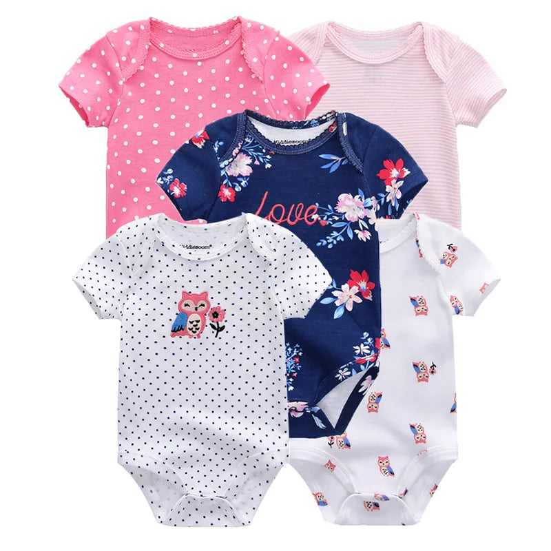 Cartoon Kids Jumpsuit Set (5PCS)