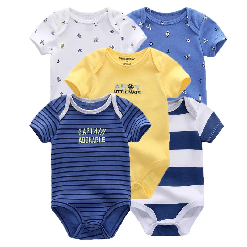 Cartoon Kids Jumpsuit Set (5PCS)