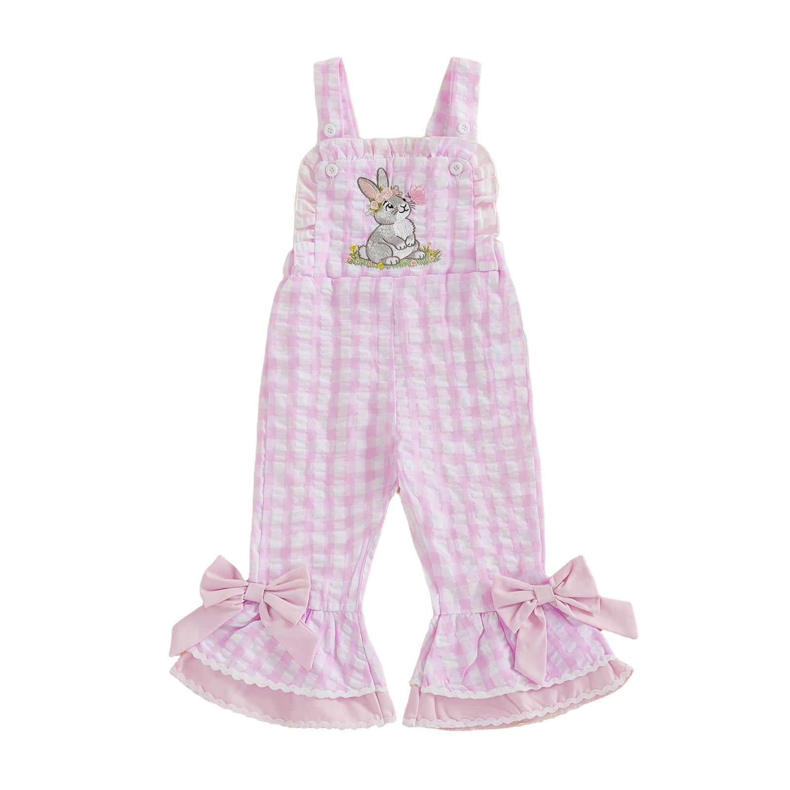Floral Ruffle Romper w/ Headband