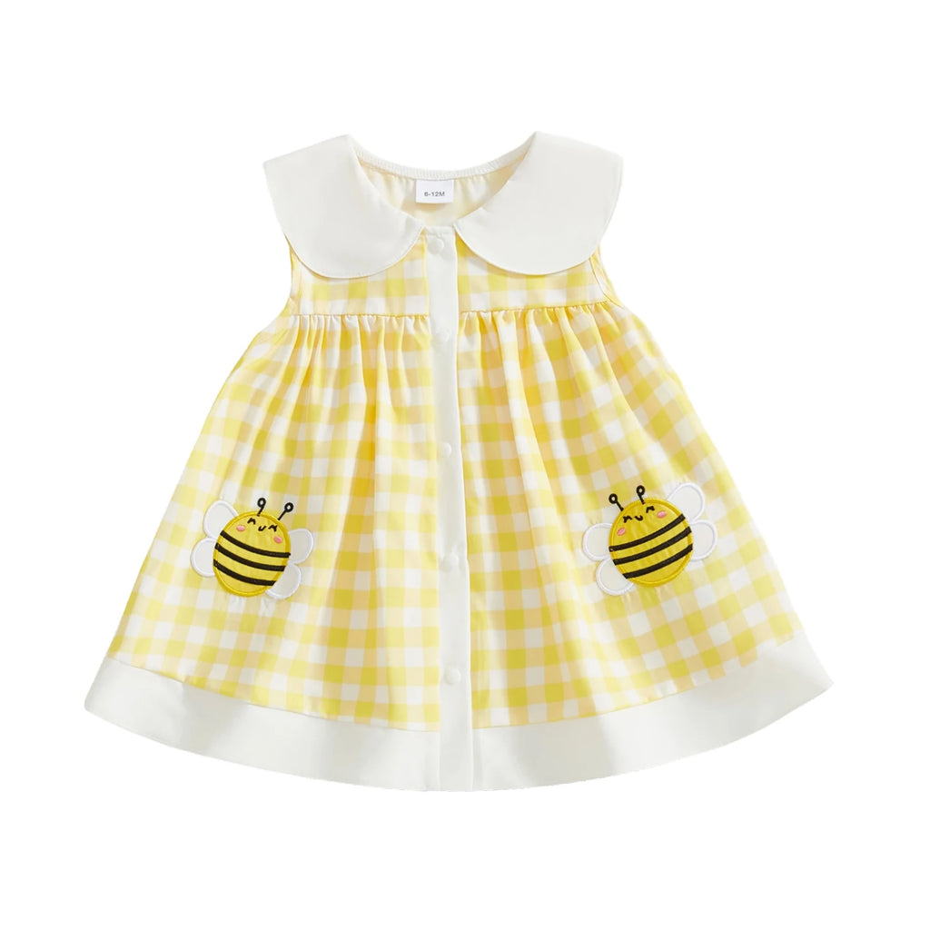 Floral Ruffle Baby Dress