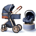 Luxury 3-in-1 Baby Stroller