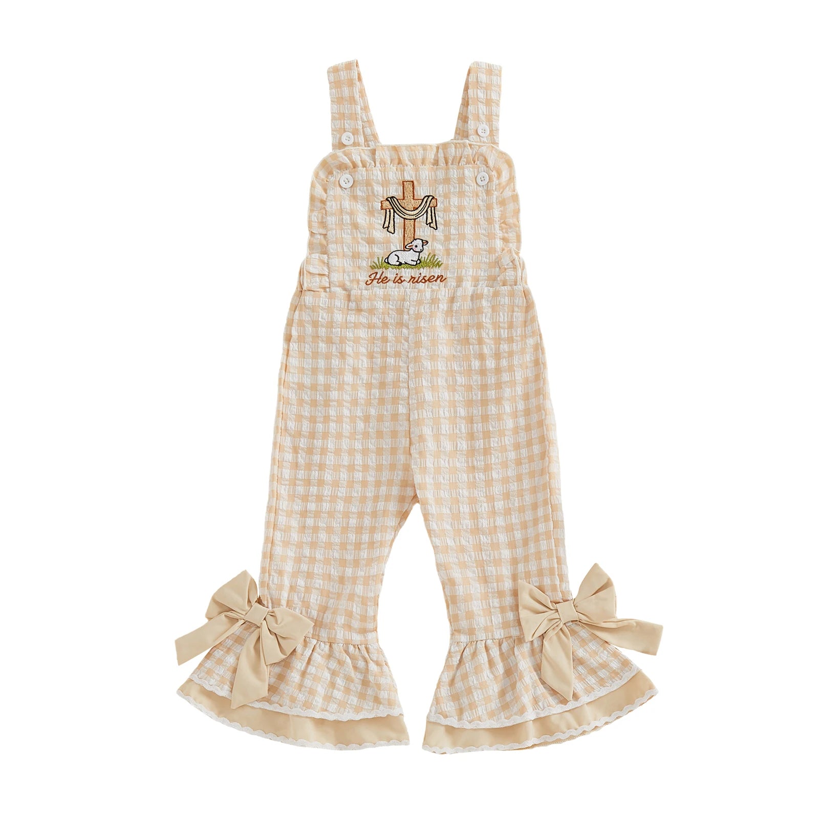 Floral Ruffle Romper w/ Headband