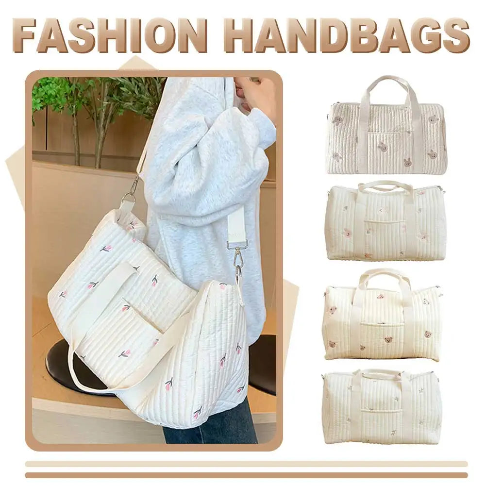 Cartoon Mom Organizer Tote Bag