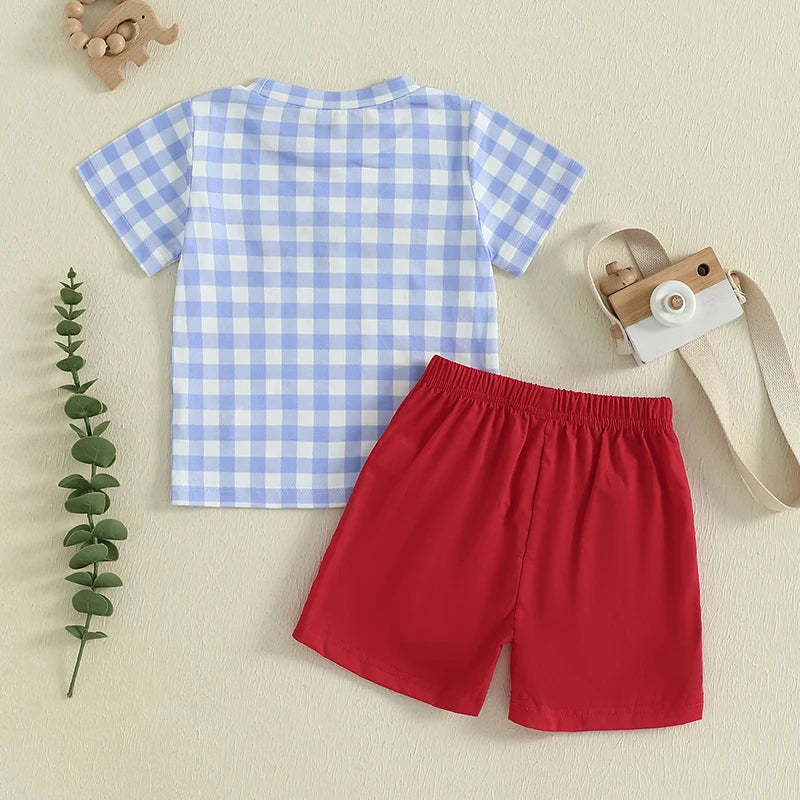 Farm Animal Baby Outfit Set