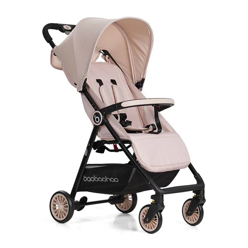 A5 High View Baby Stroller Lightweight Foldable Baby Stroller Can Sit or Lie Portable Pocket Baby Stroller