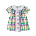 Plaid Carnival Baby Dress