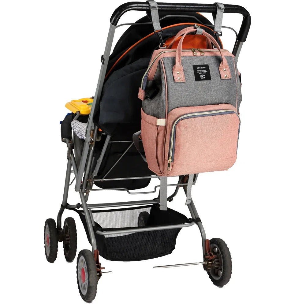 Large Capacity Diaper Backpack