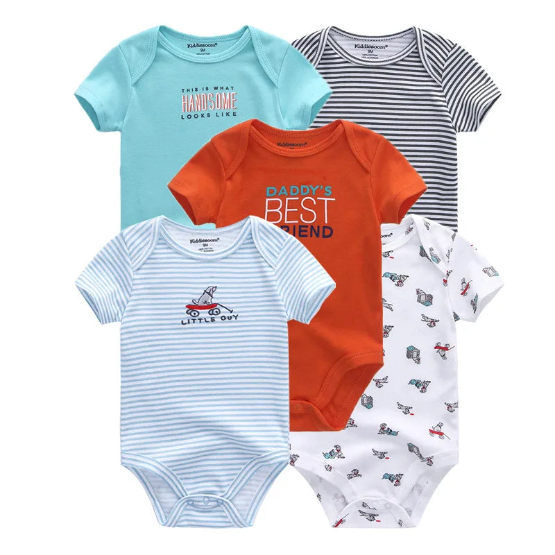 Cartoon Kids Jumpsuit Set (5PCS)