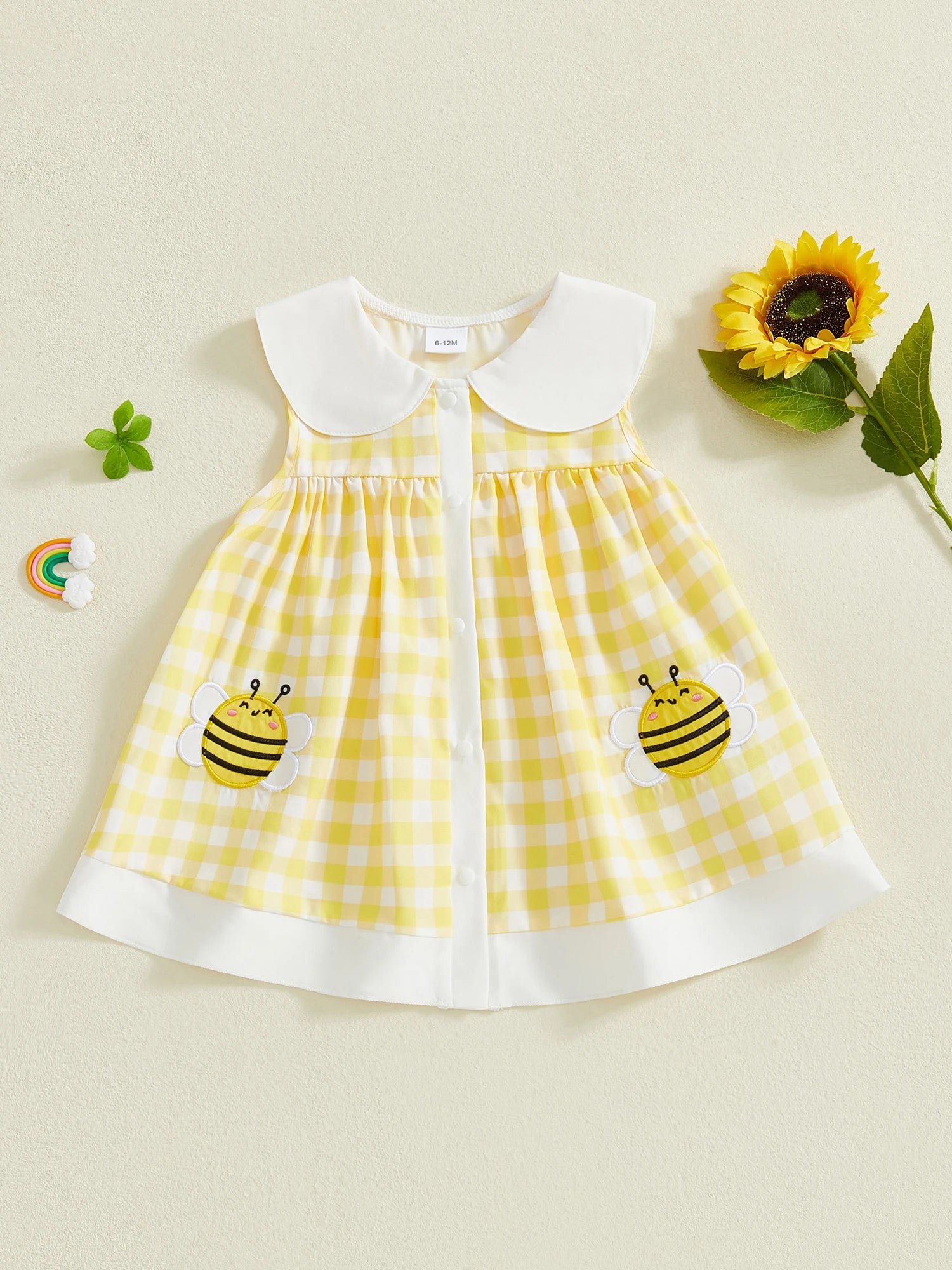 Floral Ruffle Baby Dress