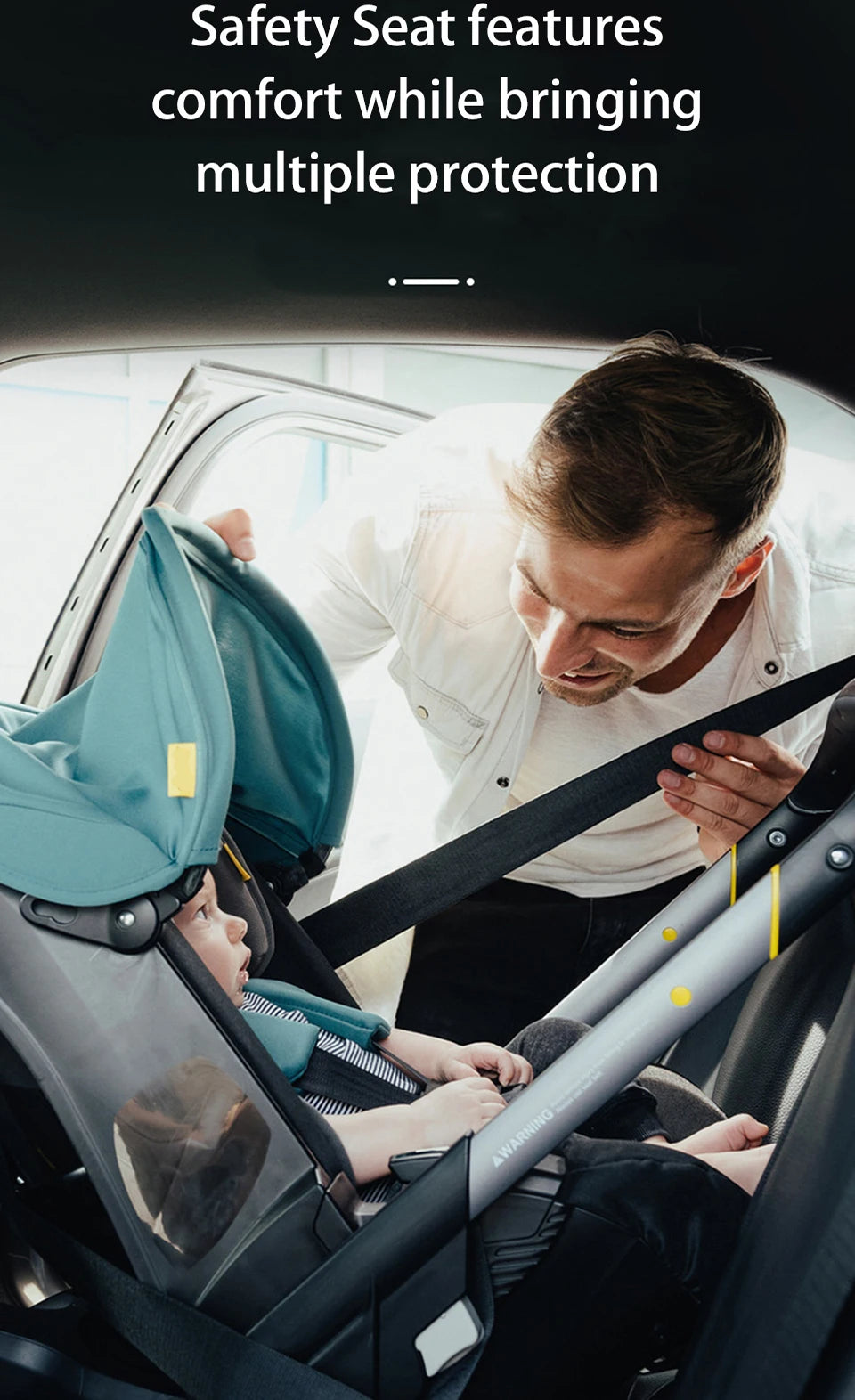 Baby Stroller 4 in 1 With Car Seat Baby Bassinet High Landscope Folding Baby Carriage Prams For Newborns Cart 3 in 1
