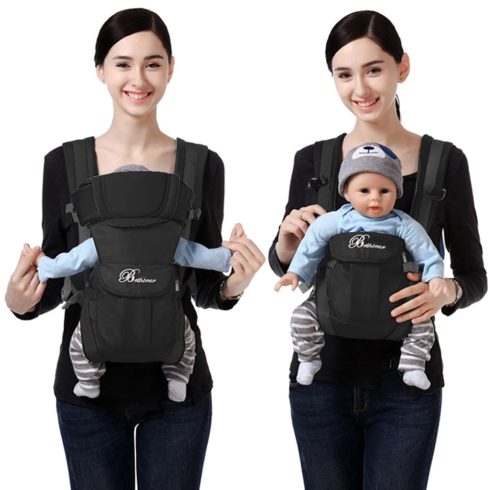 4-in-1 Baby Carrier Backpack